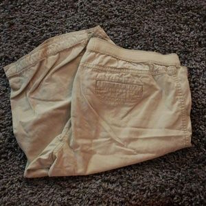 Khaki Capris
